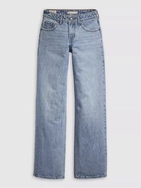 Levi's Low Loose Light Wash Low Waisted Jeans